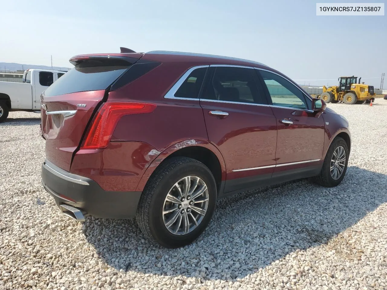 2018 Cadillac Xt5 Luxury VIN: 1GYKNCRS7JZ135807 Lot: 69100574