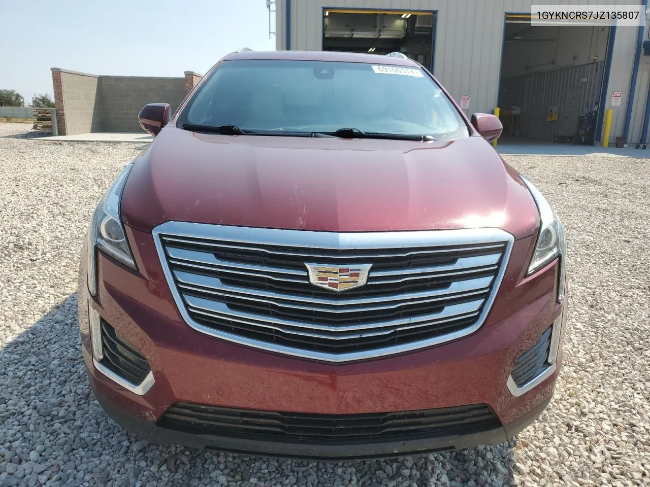 2018 Cadillac Xt5 Luxury VIN: 1GYKNCRS7JZ135807 Lot: 69100574