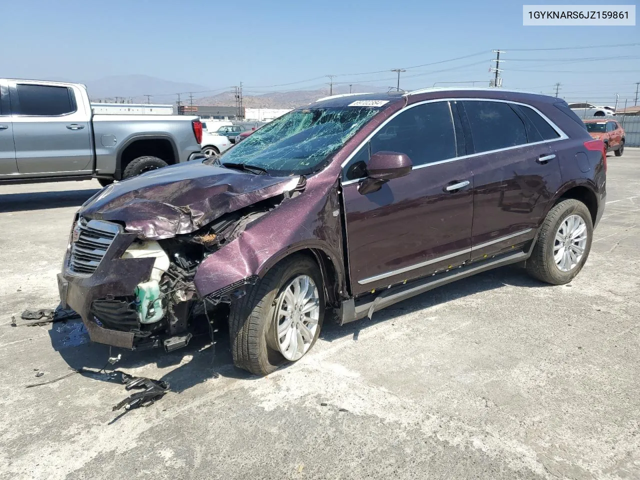 2018 Cadillac Xt5 VIN: 1GYKNARS6JZ159861 Lot: 69702384