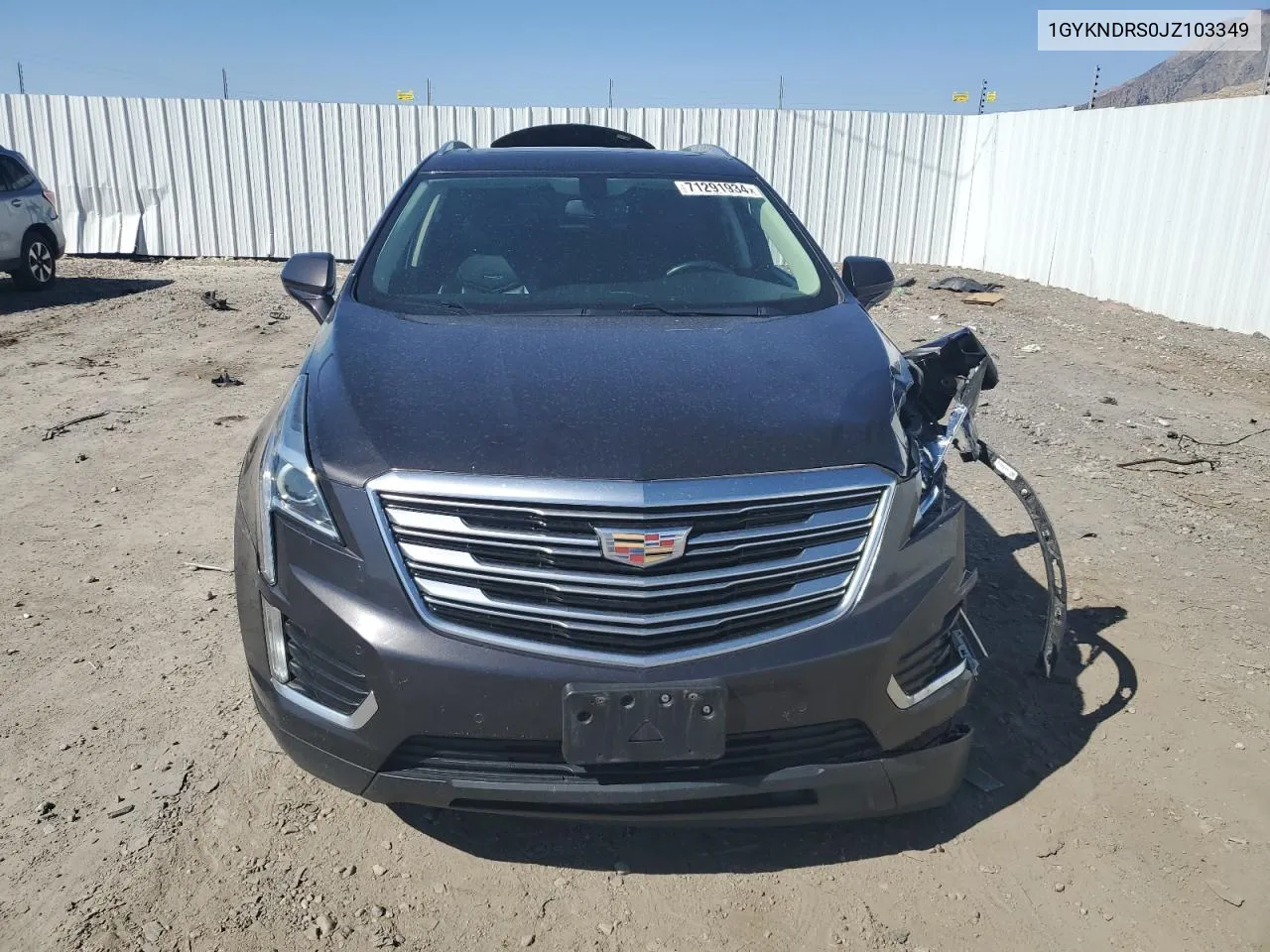 2018 Cadillac Xt5 Luxury VIN: 1GYKNDRS0JZ103349 Lot: 71291934