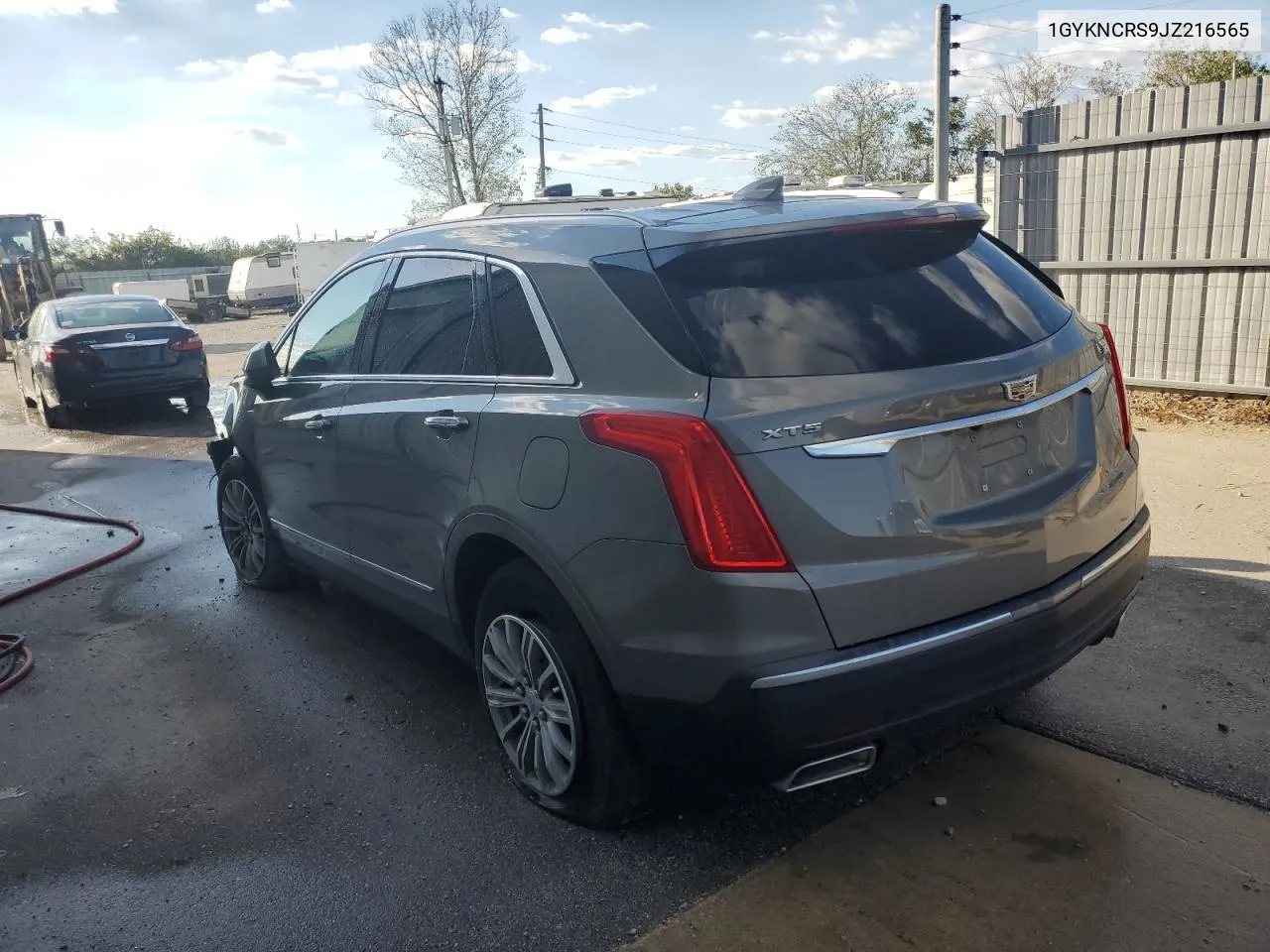 2018 Cadillac Xt5 Luxury VIN: 1GYKNCRS9JZ216565 Lot: 72446774