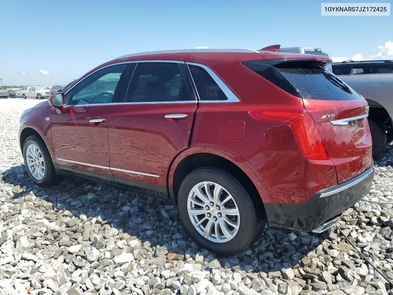 2018 Cadillac Xt5 VIN: 1GYKNARS7JZ172425 Lot: 72634354