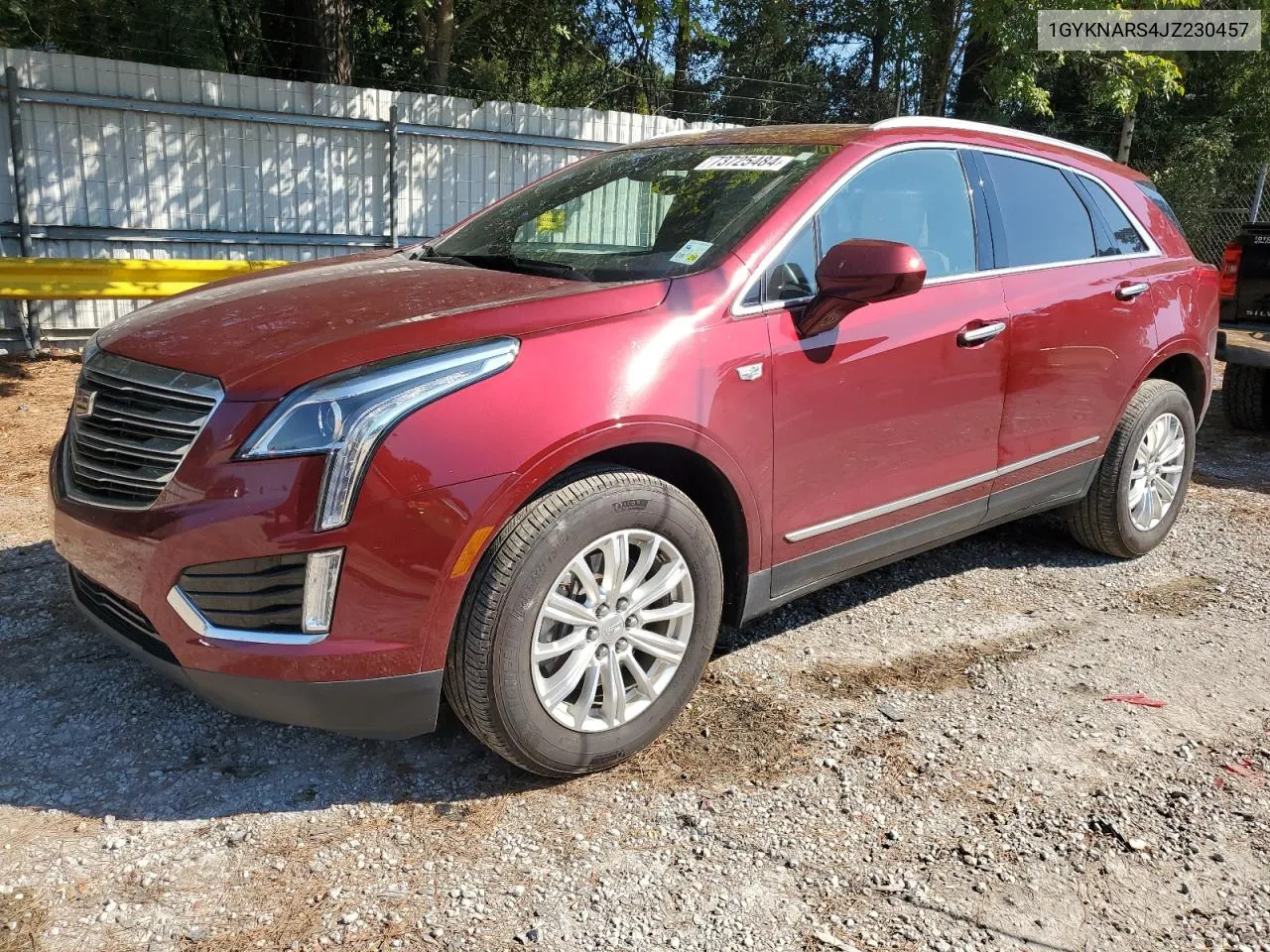 2018 Cadillac Xt5 VIN: 1GYKNARS4JZ230457 Lot: 73725484