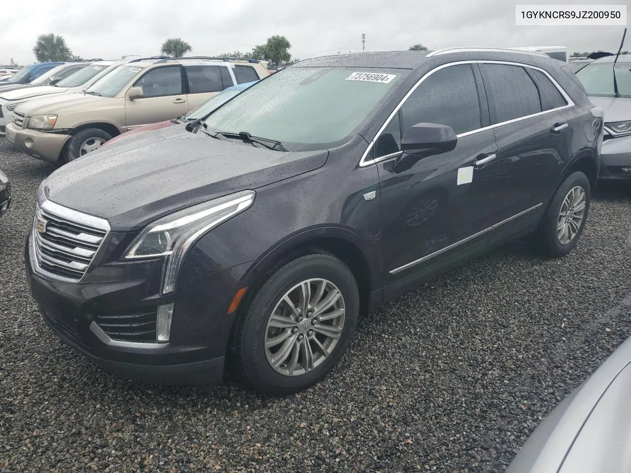 2018 Cadillac Xt5 Luxury VIN: 1GYKNCRS9JZ200950 Lot: 73756904