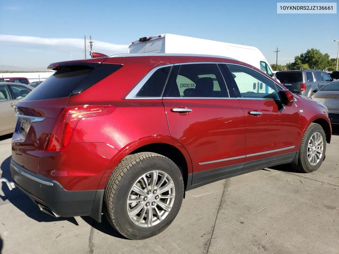 1GYKNDRS2JZ136661 2018 Cadillac Xt5 Luxury