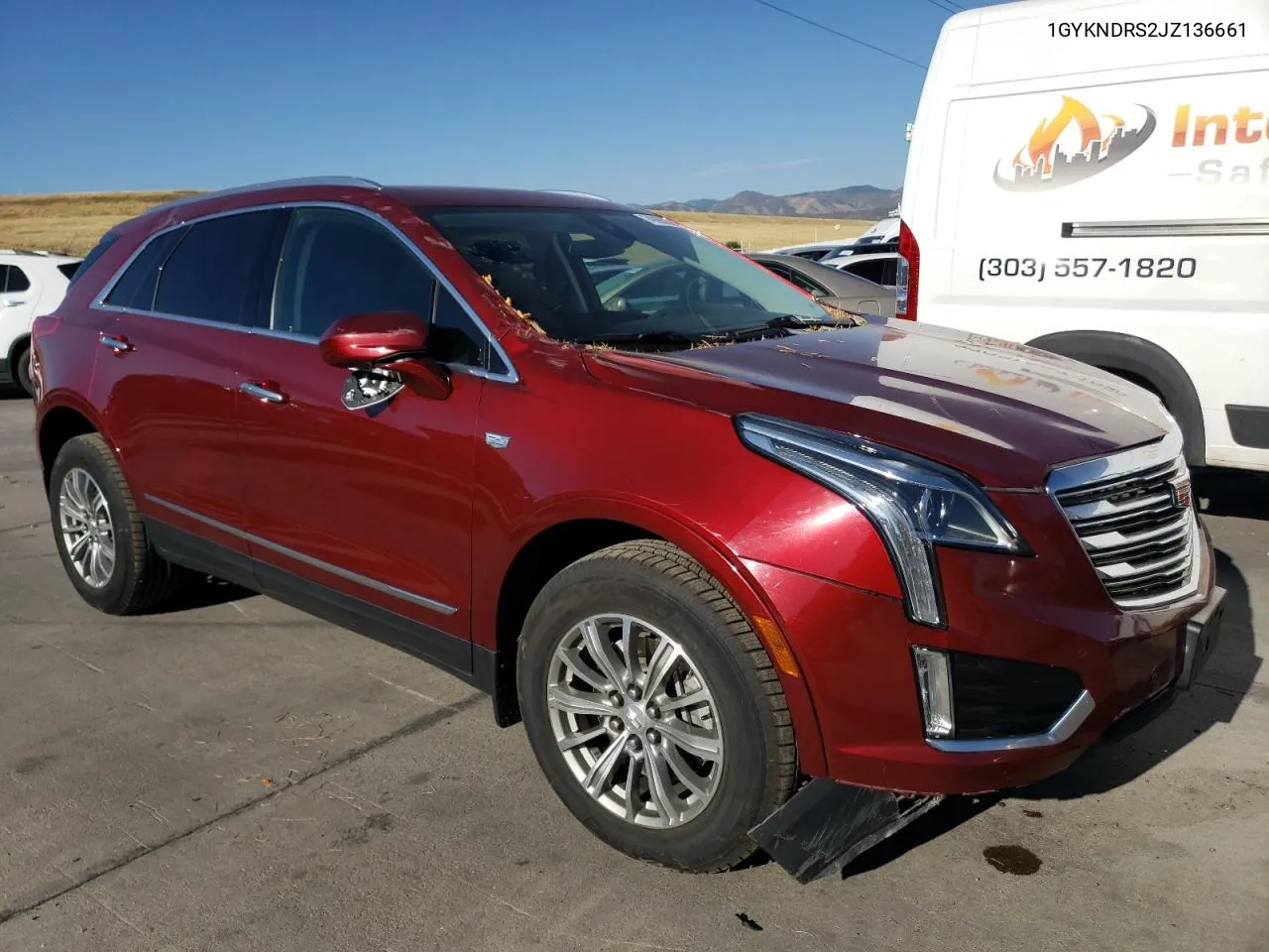 2018 Cadillac Xt5 Luxury VIN: 1GYKNDRS2JZ136661 Lot: 74066054