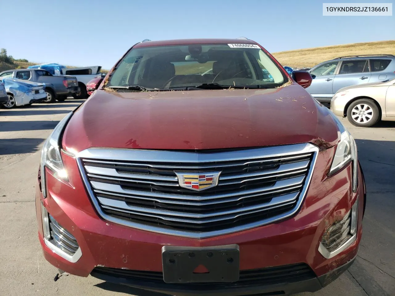 1GYKNDRS2JZ136661 2018 Cadillac Xt5 Luxury