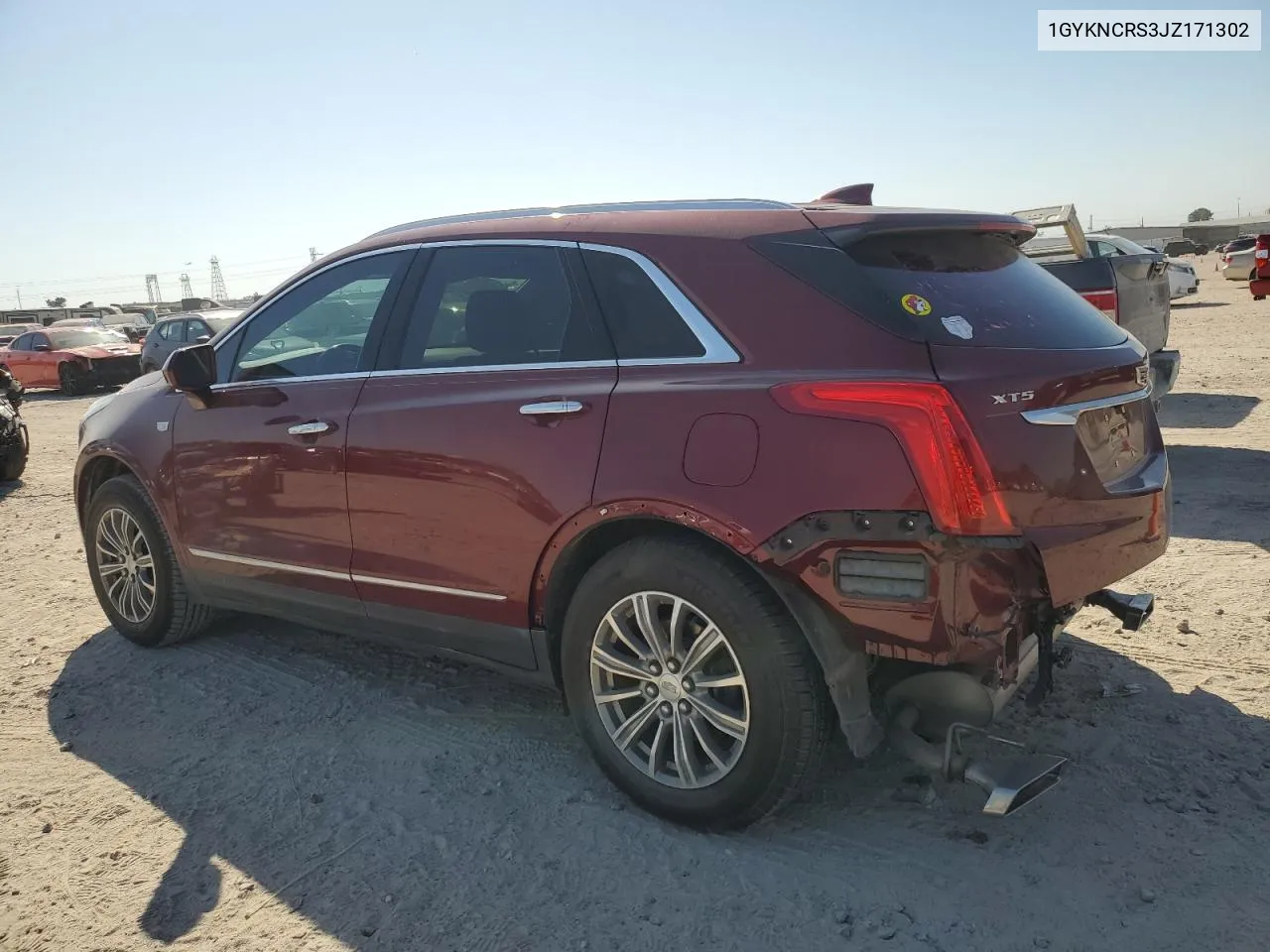 2018 Cadillac Xt5 Luxury VIN: 1GYKNCRS3JZ171302 Lot: 74241604