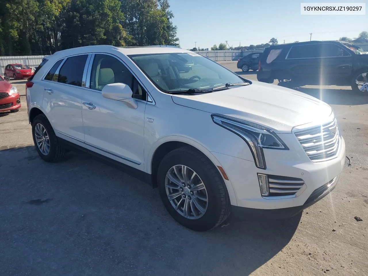 1GYKNCRSXJZ190297 2018 Cadillac Xt5 Luxury