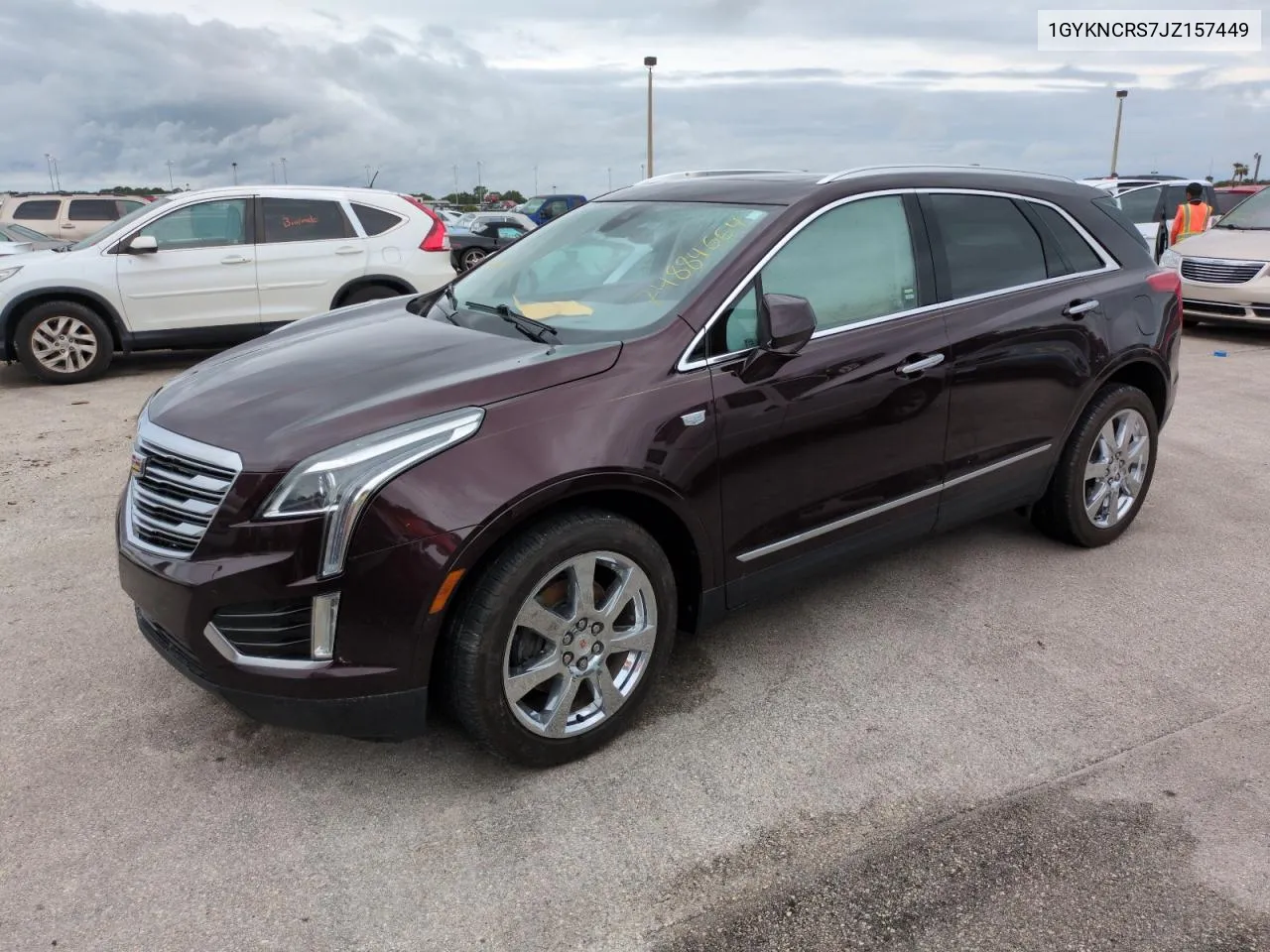 2018 Cadillac Xt5 Luxury VIN: 1GYKNCRS7JZ157449 Lot: 74884664