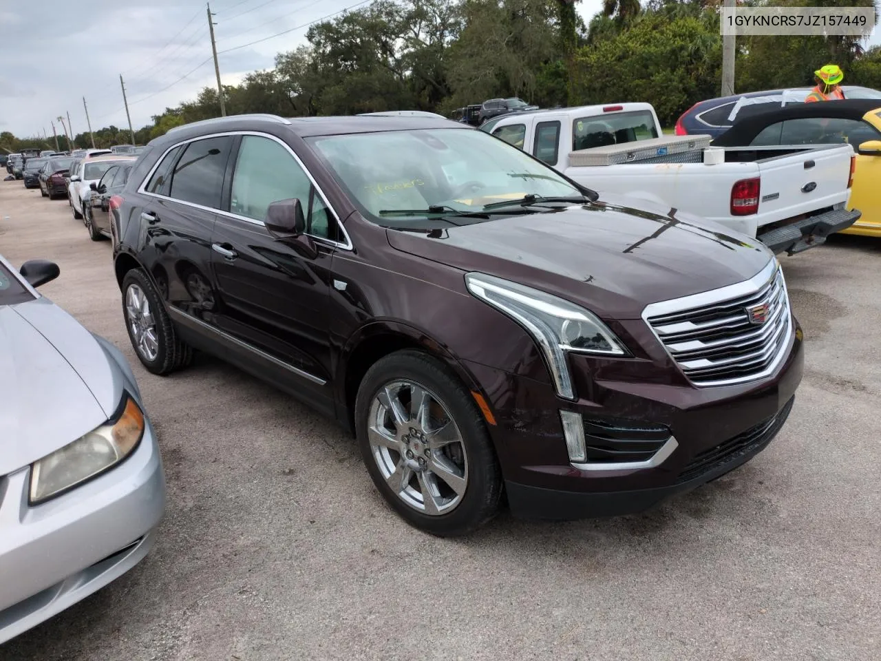 2018 Cadillac Xt5 Luxury VIN: 1GYKNCRS7JZ157449 Lot: 74884664