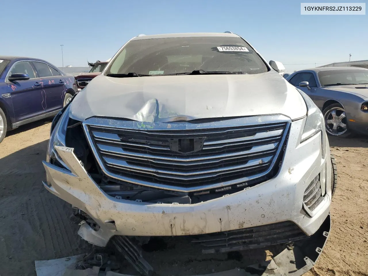 2018 Cadillac Xt5 Premium Luxury VIN: 1GYKNFRS2JZ113229 Lot: 75653854