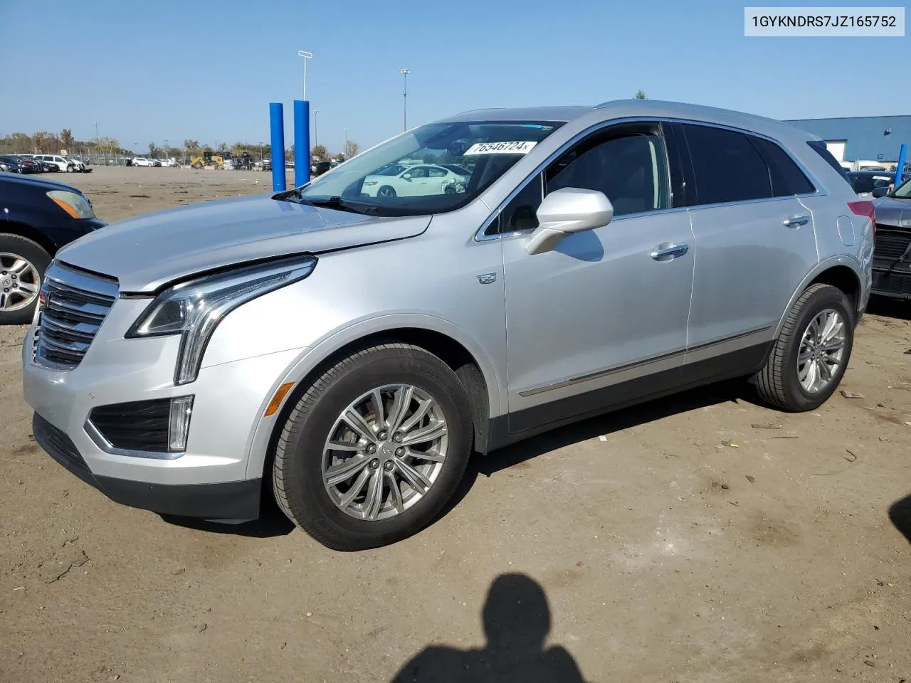 2018 Cadillac Xt5 Luxury VIN: 1GYKNDRS7JZ165752 Lot: 76546724