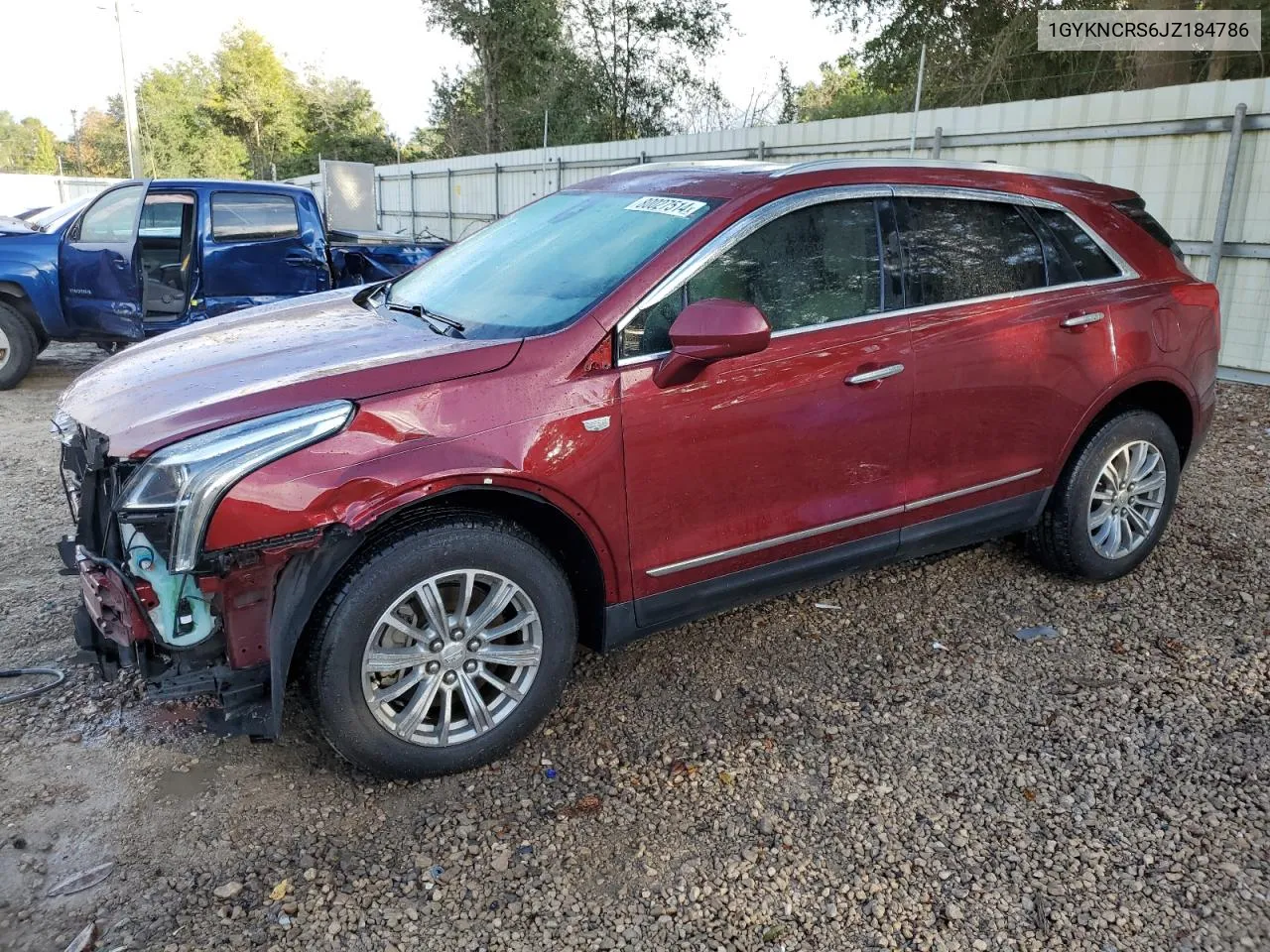 2018 Cadillac Xt5 Luxury VIN: 1GYKNCRS6JZ184786 Lot: 80027514