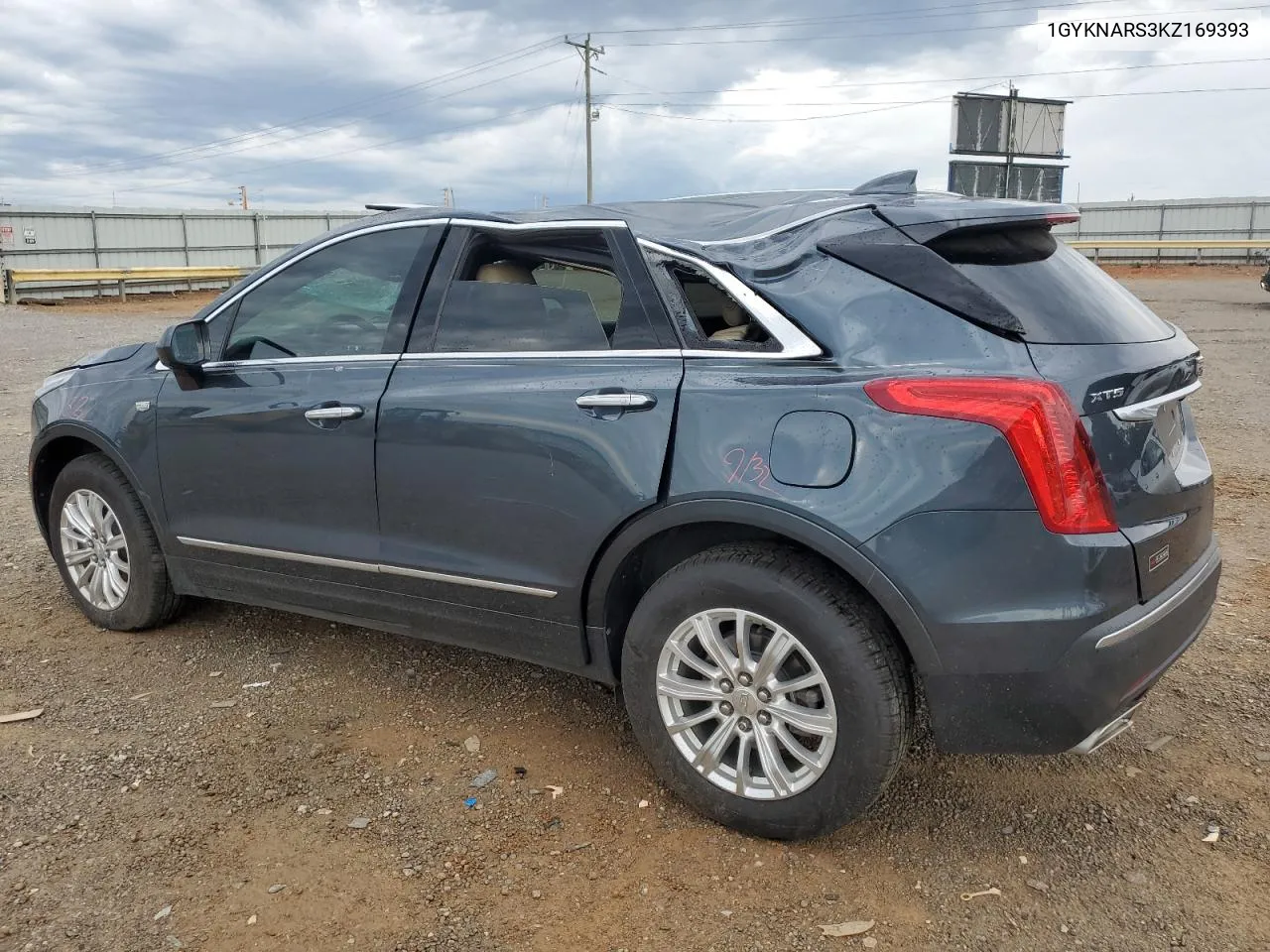 1GYKNARS3KZ169393 2019 Cadillac Xt5