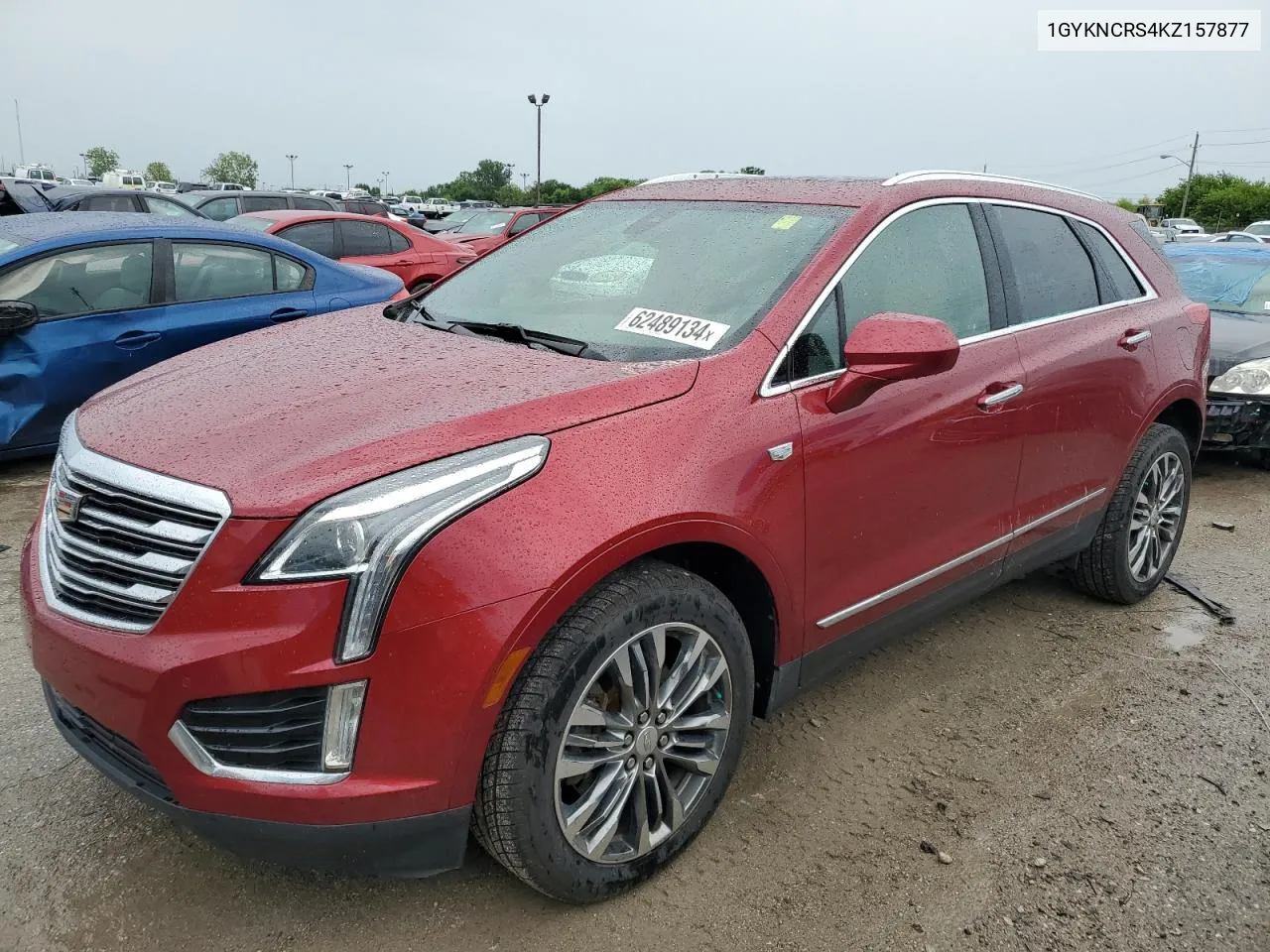 1GYKNCRS4KZ157877 2019 Cadillac Xt5 Luxury