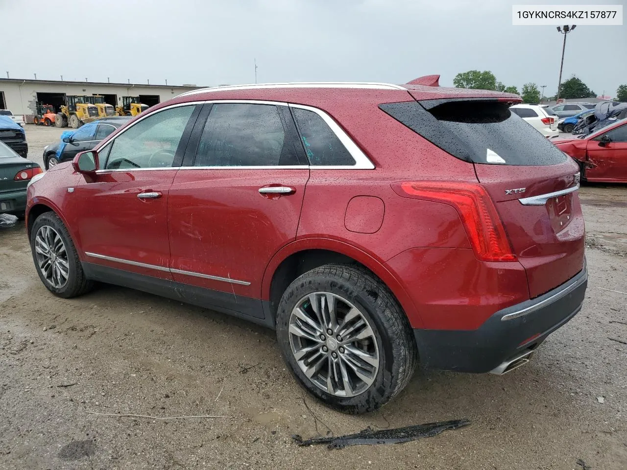 1GYKNCRS4KZ157877 2019 Cadillac Xt5 Luxury