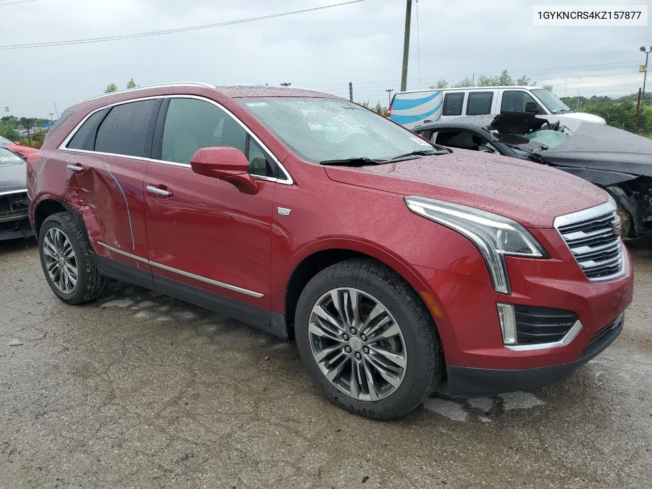 2019 Cadillac Xt5 Luxury VIN: 1GYKNCRS4KZ157877 Lot: 62489134