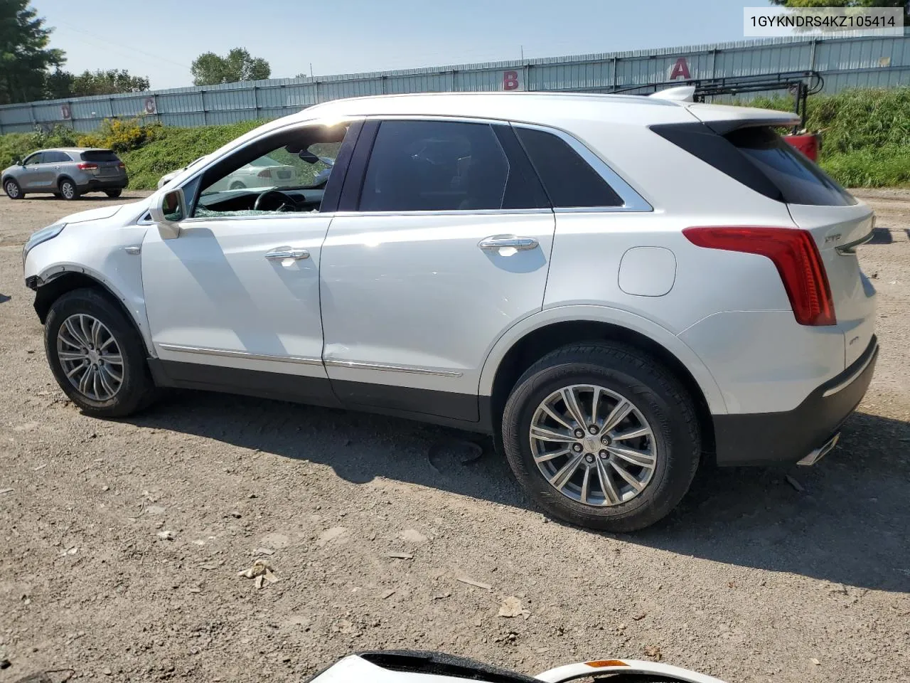 2019 Cadillac Xt5 Luxury VIN: 1GYKNDRS4KZ105414 Lot: 69381184