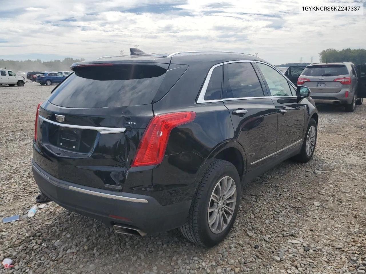 1GYKNCRS6KZ247337 2019 Cadillac Xt5 Luxury