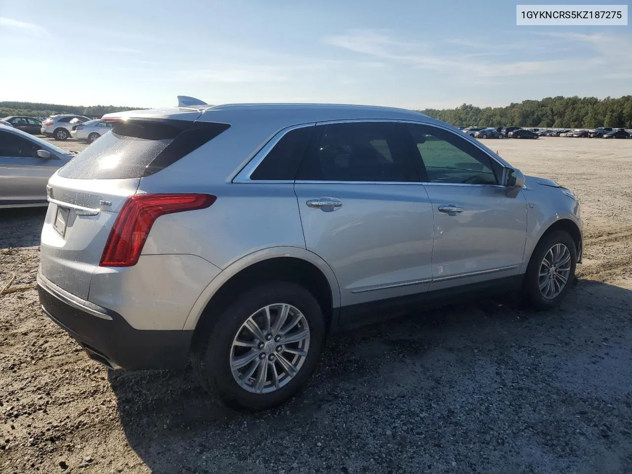 1GYKNCRS5KZ187275 2019 Cadillac Xt5 Luxury