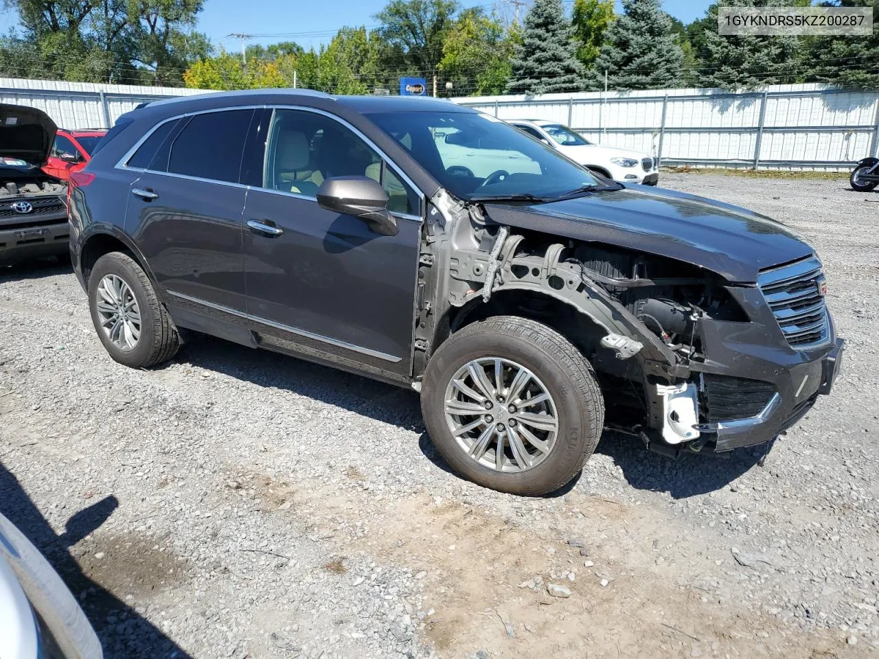 2019 Cadillac Xt5 Luxury VIN: 1GYKNDRS5KZ200287 Lot: 70379054