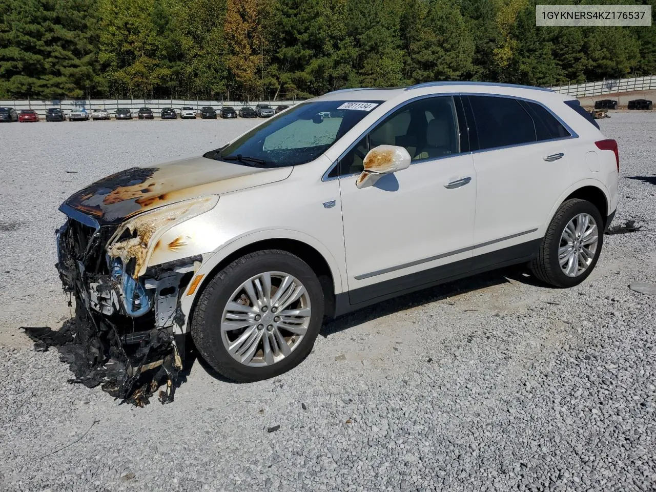 1GYKNERS4KZ176537 2019 Cadillac Xt5 Premium Luxury