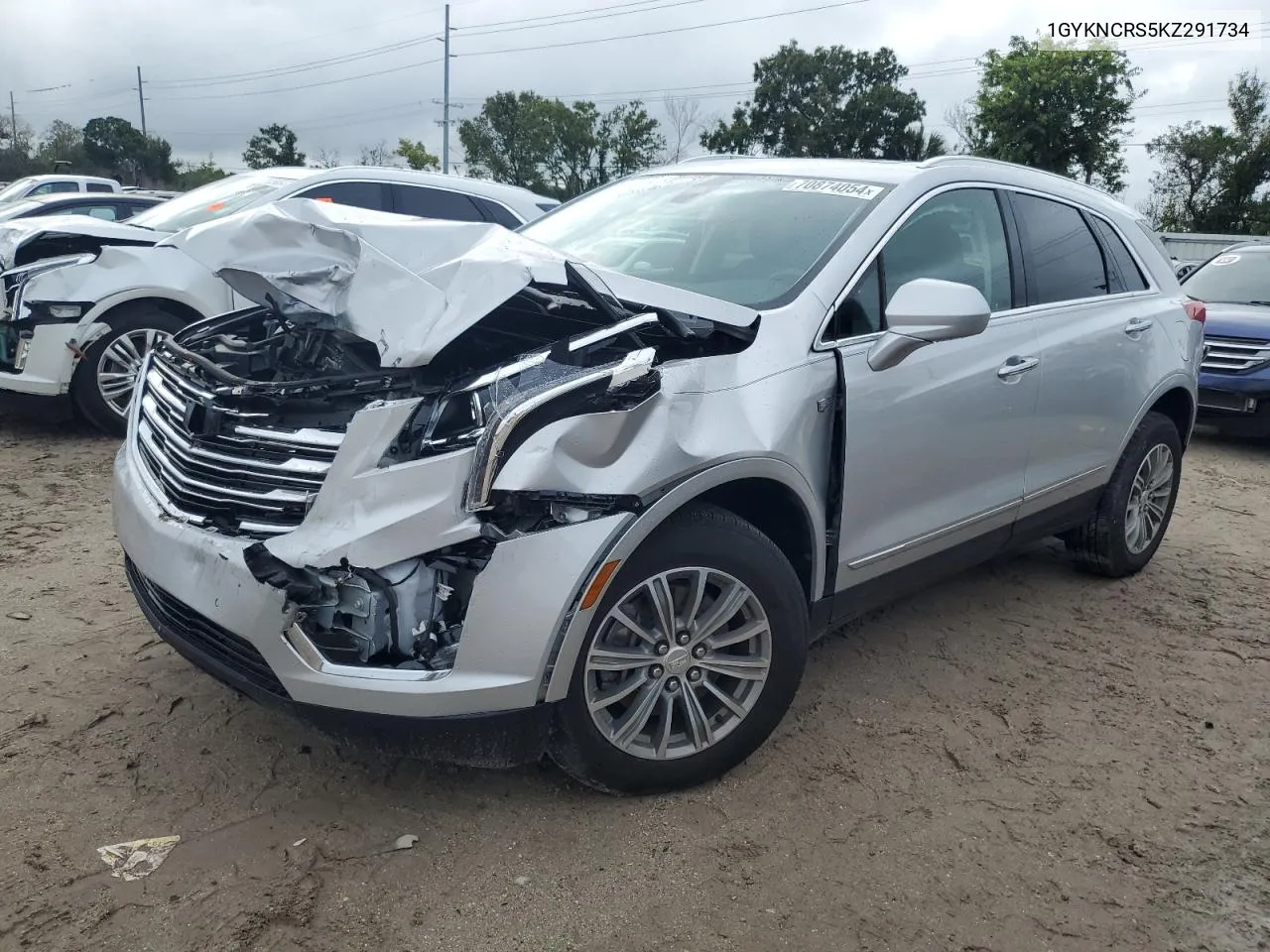 2019 Cadillac Xt5 Luxury VIN: 1GYKNCRS5KZ291734 Lot: 70874054