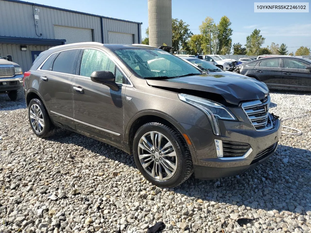 2019 Cadillac Xt5 Premium Luxury VIN: 1GYKNFRS5KZ246102 Lot: 71459734