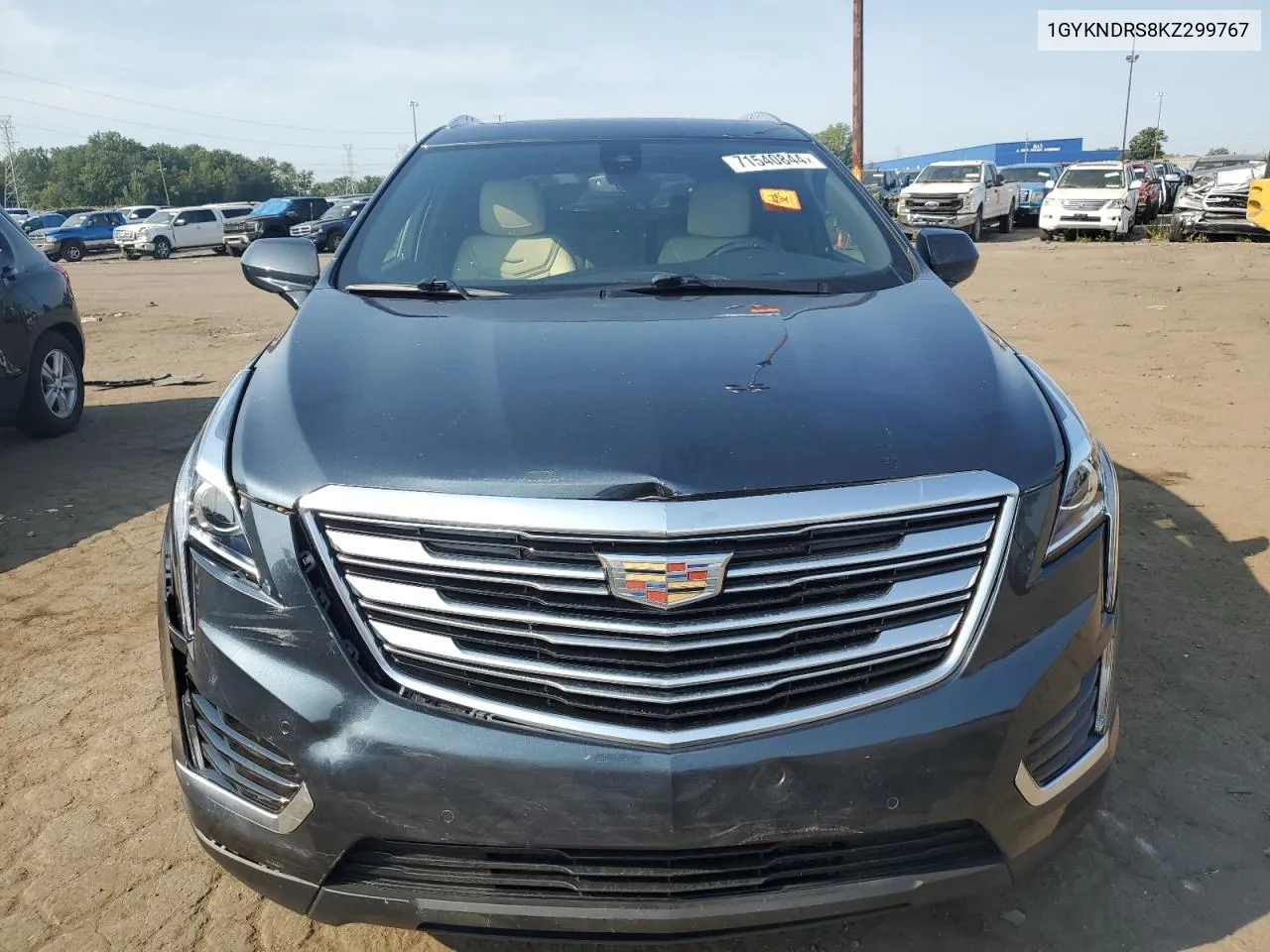 1GYKNDRS8KZ299767 2019 Cadillac Xt5 Luxury