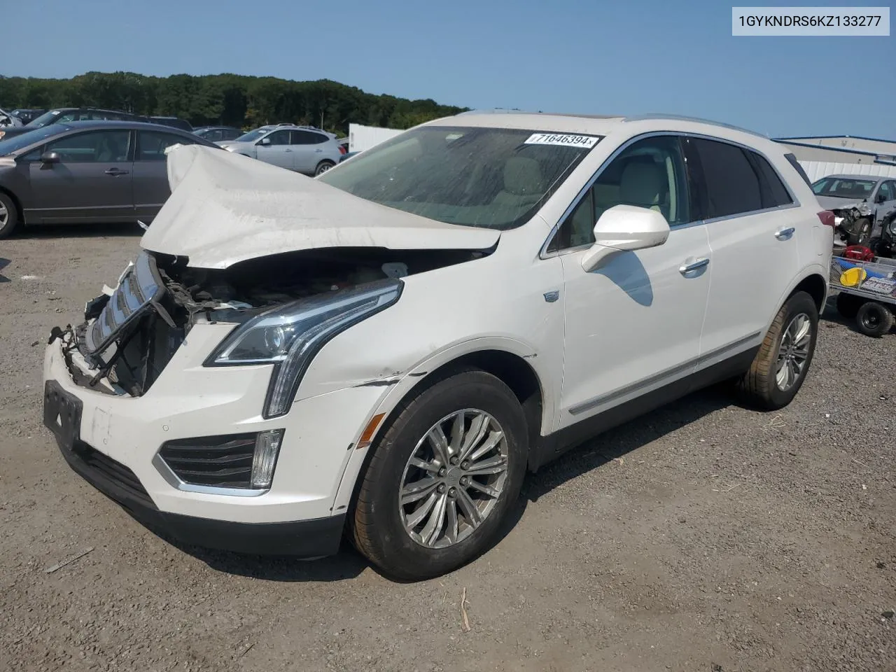 2019 Cadillac Xt5 Luxury VIN: 1GYKNDRS6KZ133277 Lot: 71646394