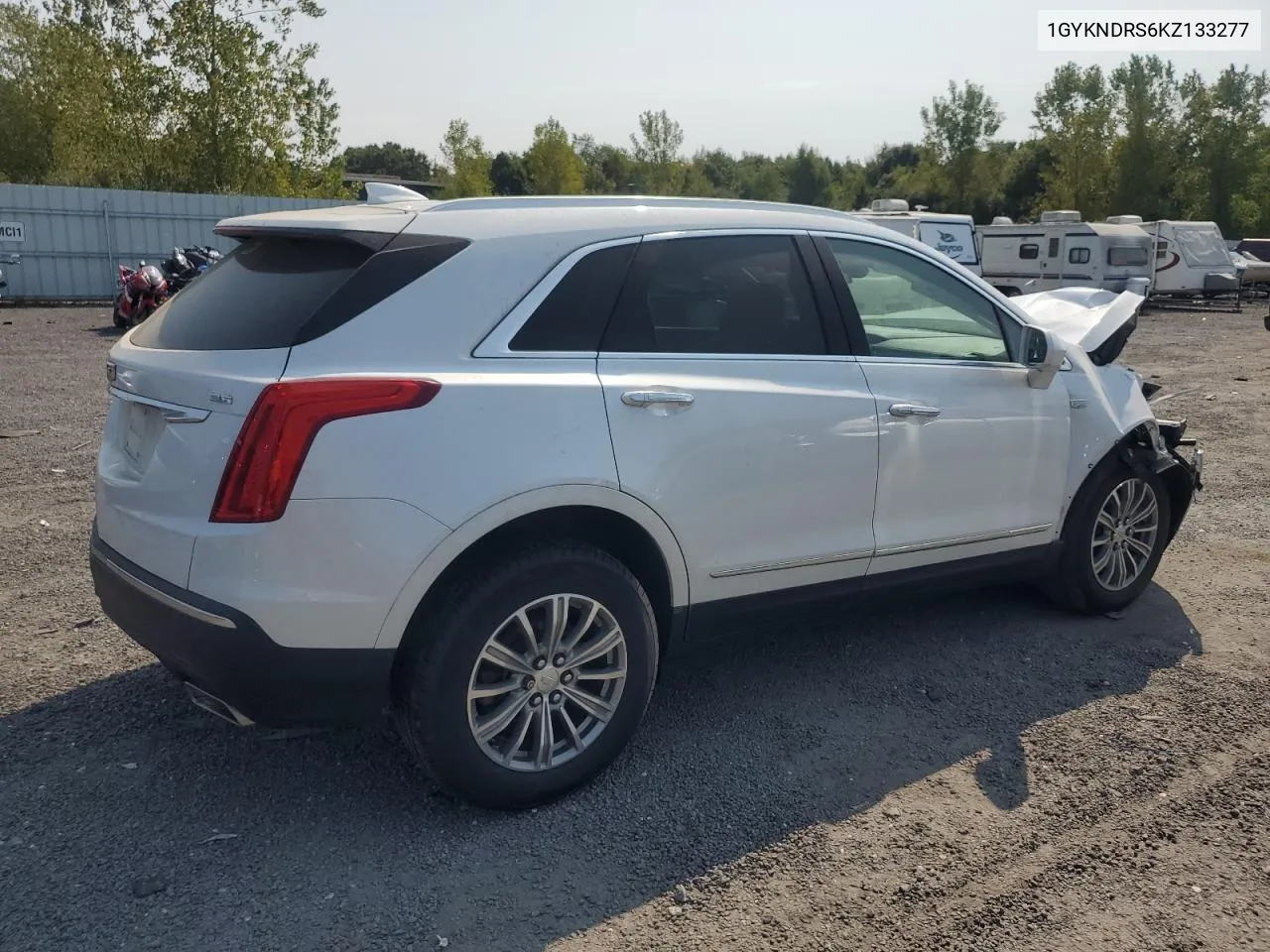 1GYKNDRS6KZ133277 2019 Cadillac Xt5 Luxury