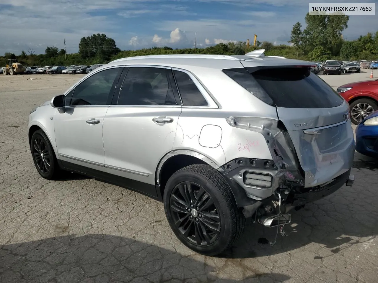 2019 Cadillac Xt5 Premium Luxury VIN: 1GYKNFRSXKZ217663 Lot: 71837064