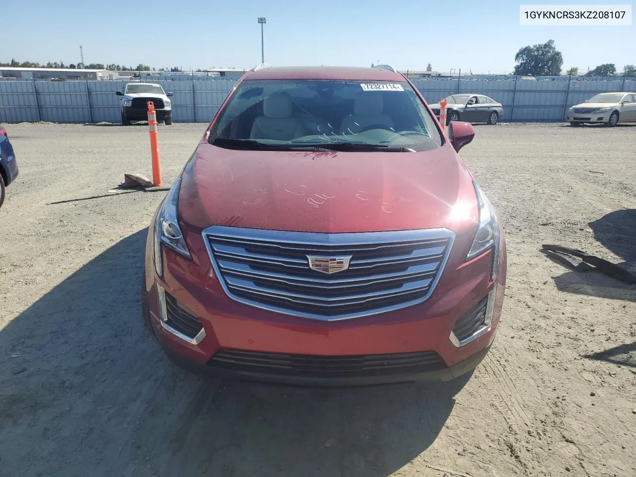 1GYKNCRS3KZ208107 2019 Cadillac Xt5 Luxury