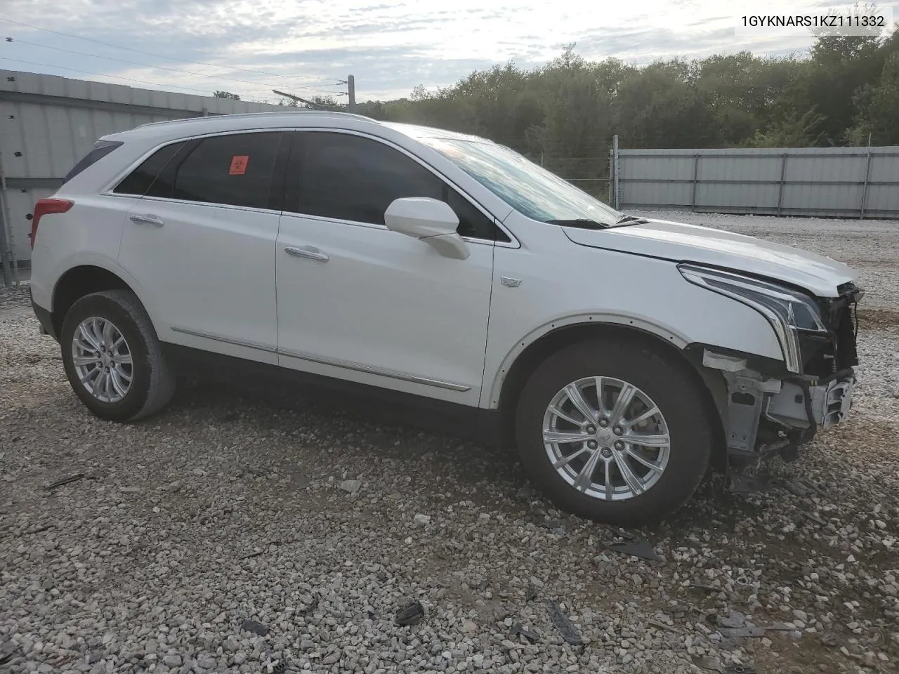 1GYKNARS1KZ111332 2019 Cadillac Xt5