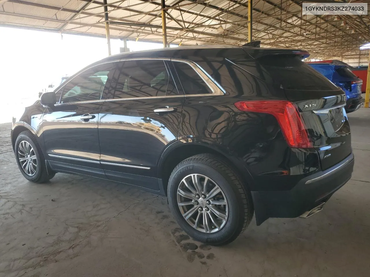 1GYKNDRS3KZ274033 2019 Cadillac Xt5 Luxury