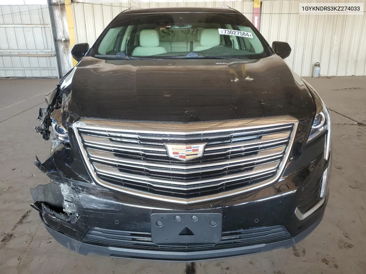 2019 Cadillac Xt5 Luxury VIN: 1GYKNDRS3KZ274033 Lot: 73027584