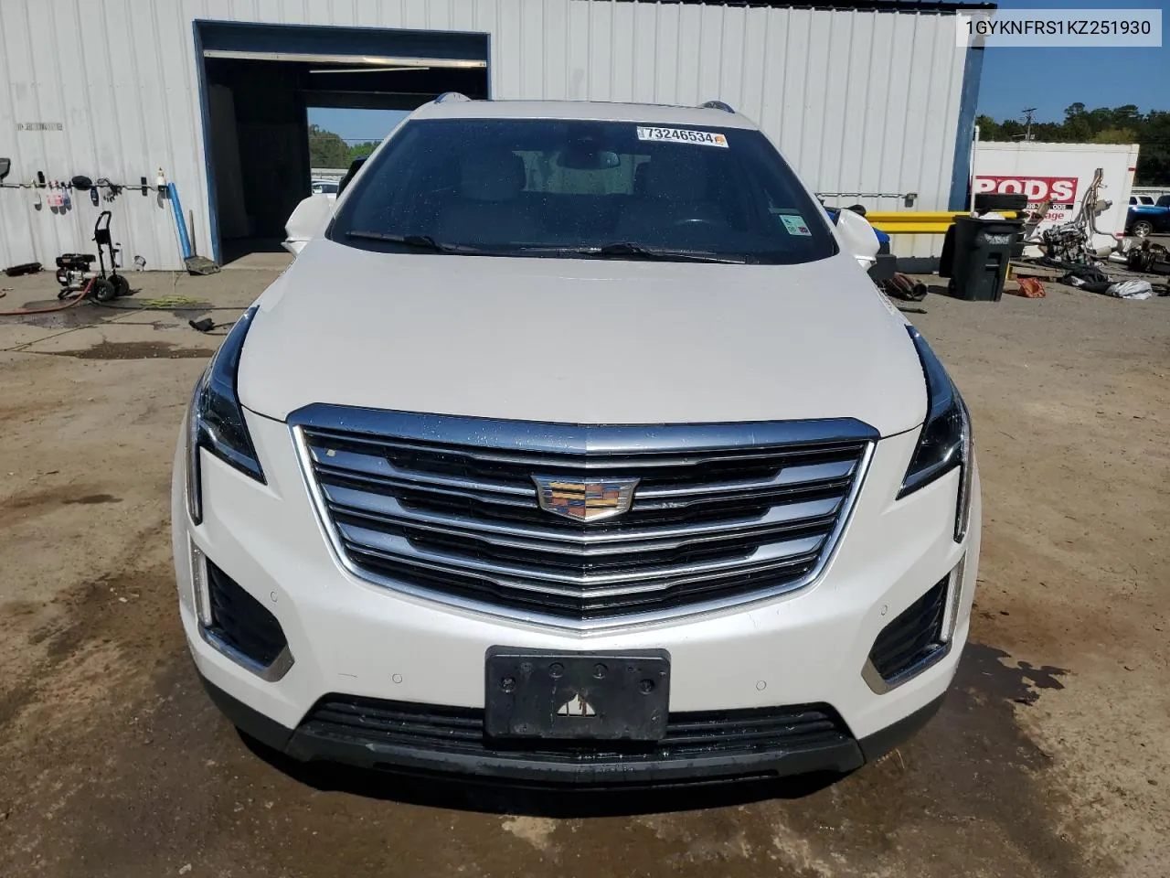 2019 Cadillac Xt5 Premium Luxury VIN: 1GYKNFRS1KZ251930 Lot: 73246534