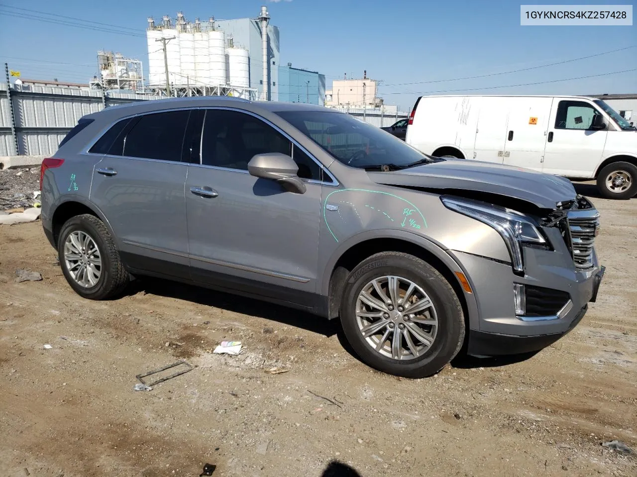 2019 Cadillac Xt5 Luxury VIN: 1GYKNCRS4KZ257428 Lot: 73830814