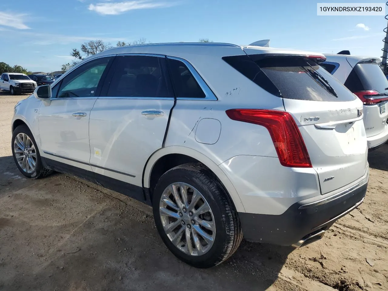 2019 Cadillac Xt5 Luxury VIN: 1GYKNDRSXKZ193420 Lot: 74067274