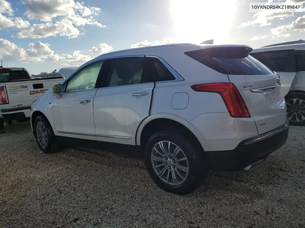 2019 Cadillac Xt5 Luxury VIN: 1GYKNDRS4KZ189847 Lot: 74460934