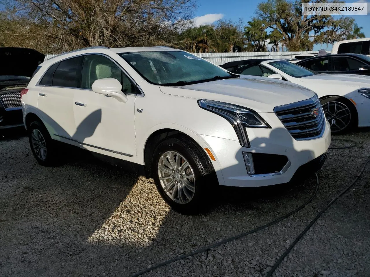 2019 Cadillac Xt5 Luxury VIN: 1GYKNDRS4KZ189847 Lot: 74460934