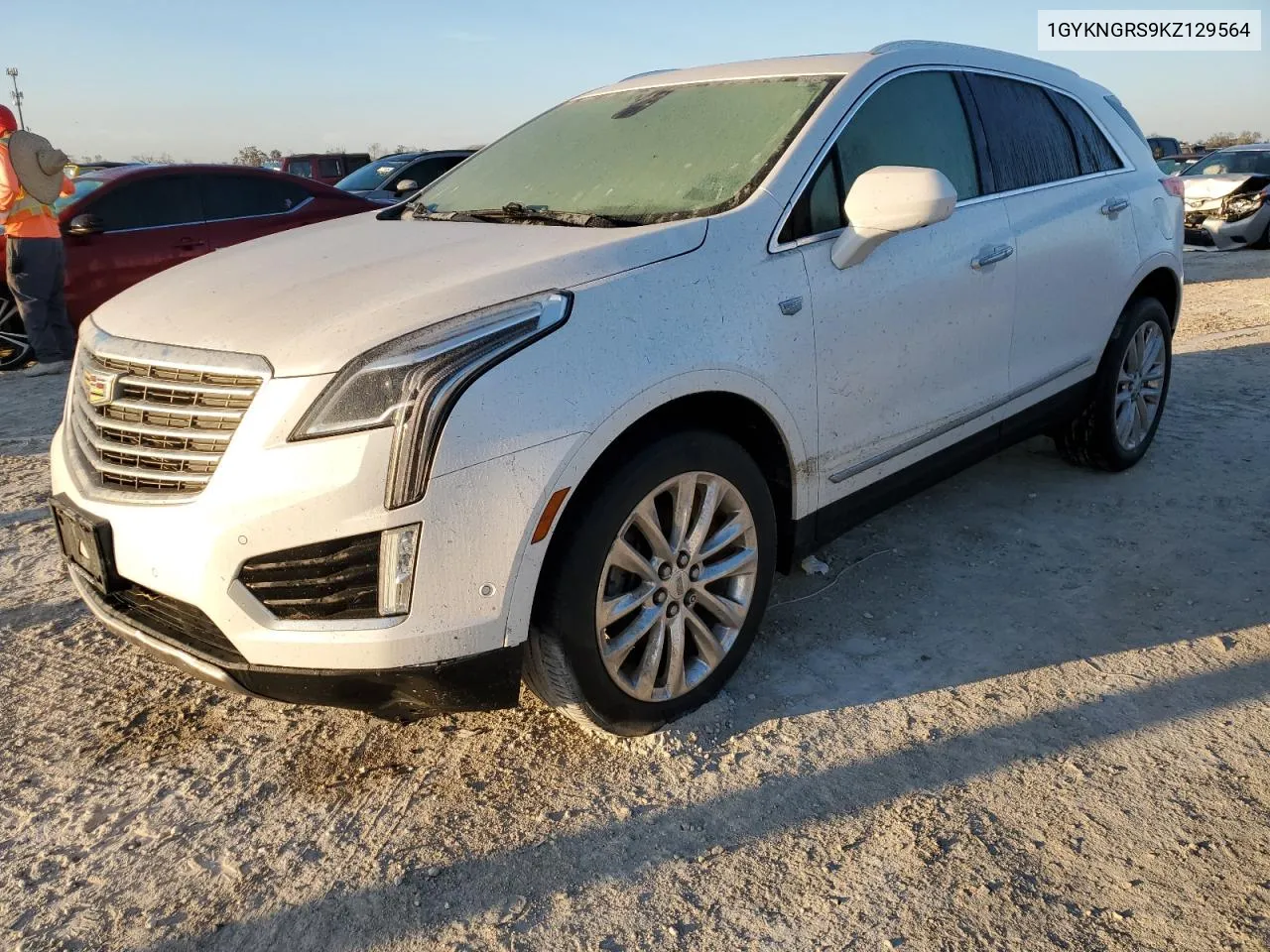 2019 Cadillac Xt5 Platinum VIN: 1GYKNGRS9KZ129564 Lot: 74519324