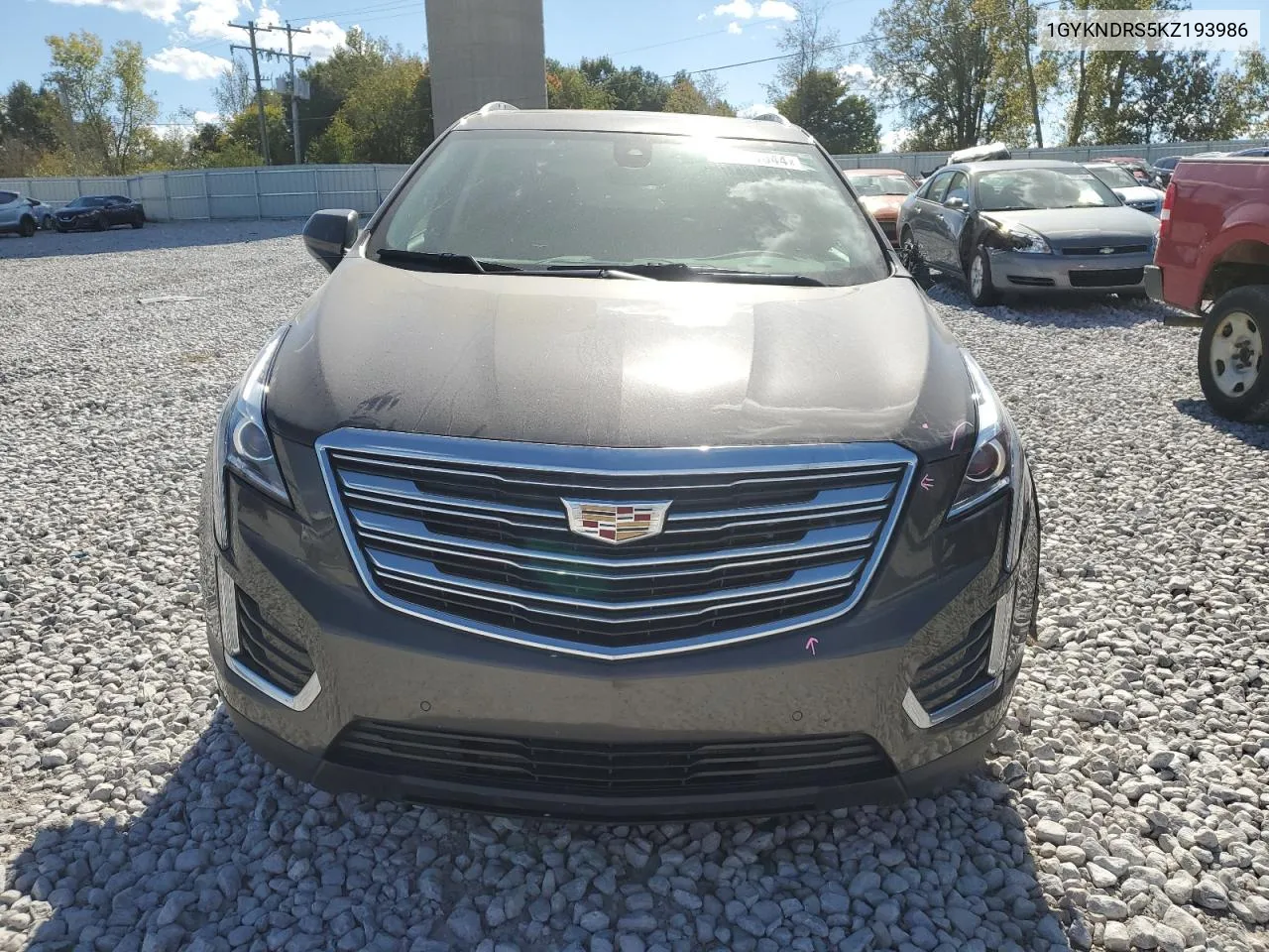 2019 Cadillac Xt5 Luxury VIN: 1GYKNDRS5KZ193986 Lot: 74551044