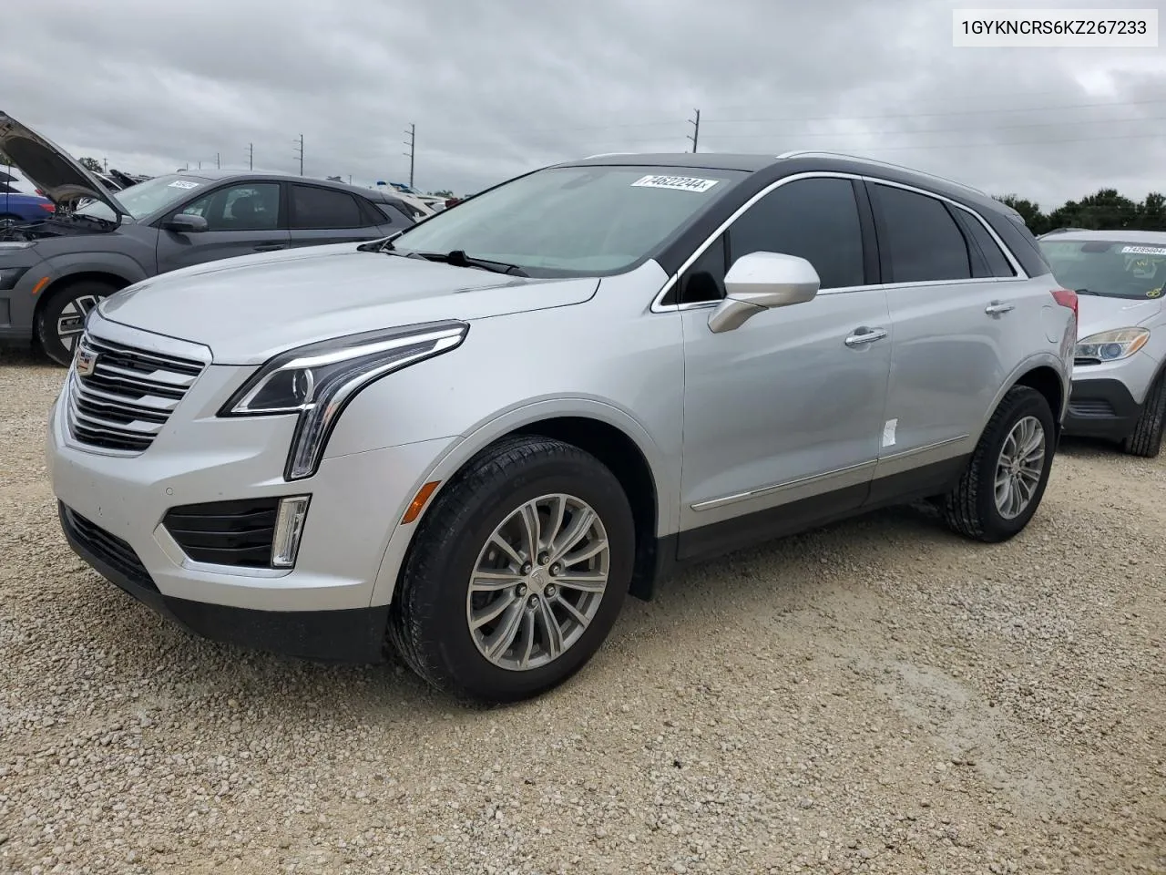 1GYKNCRS6KZ267233 2019 Cadillac Xt5 Luxury