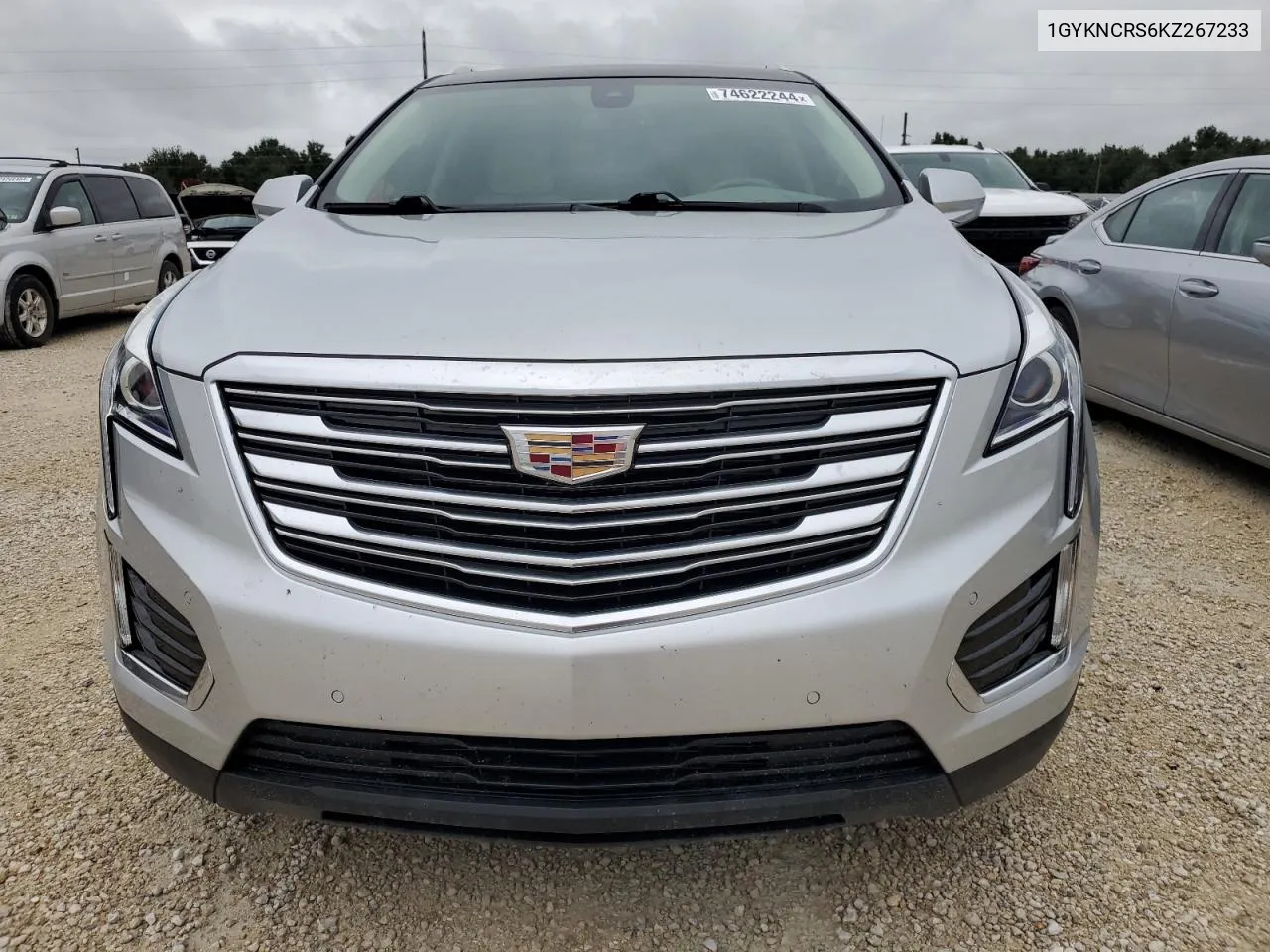 1GYKNCRS6KZ267233 2019 Cadillac Xt5 Luxury