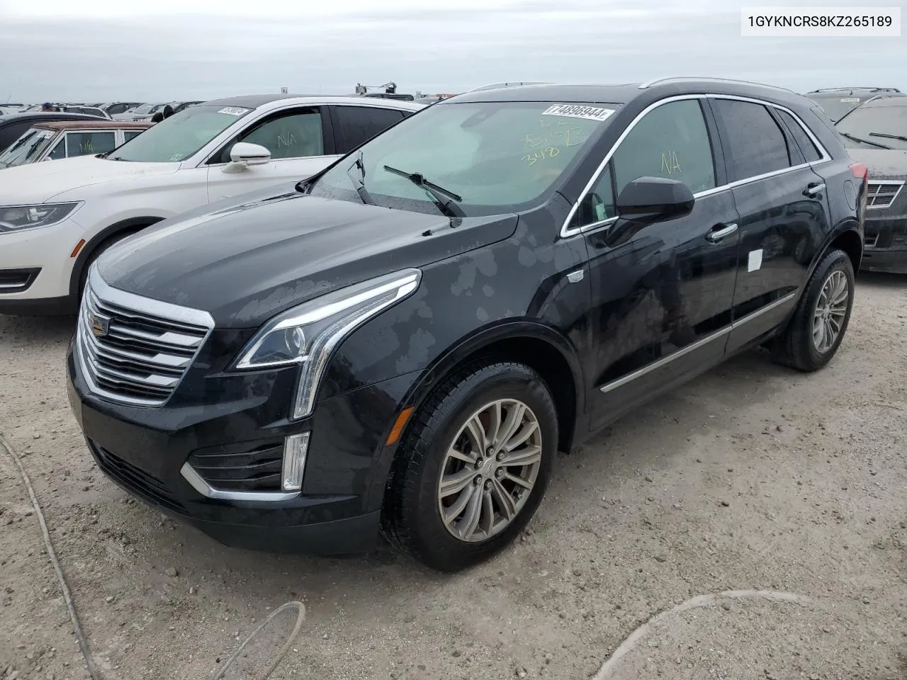 2019 Cadillac Xt5 Luxury VIN: 1GYKNCRS8KZ265189 Lot: 74896944