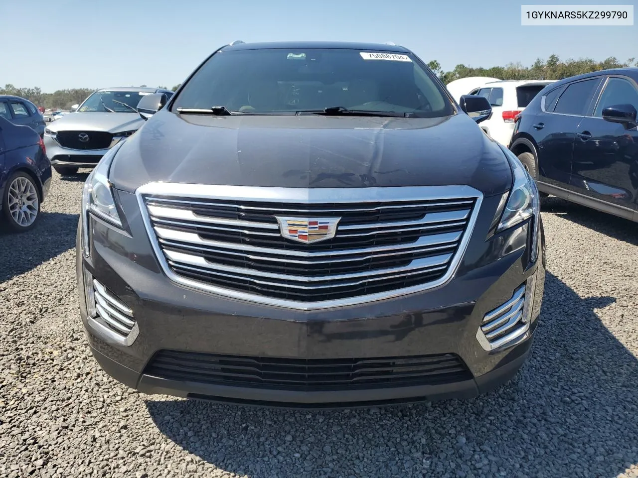 2019 Cadillac Xt5 VIN: 1GYKNARS5KZ299790 Lot: 75088704