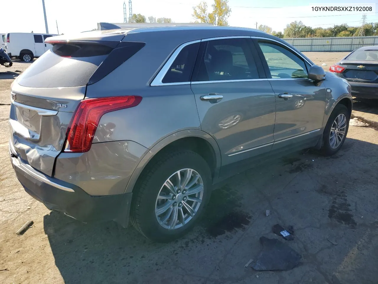 2019 Cadillac Xt5 Luxury VIN: 1GYKNDRSXKZ192008 Lot: 75280234