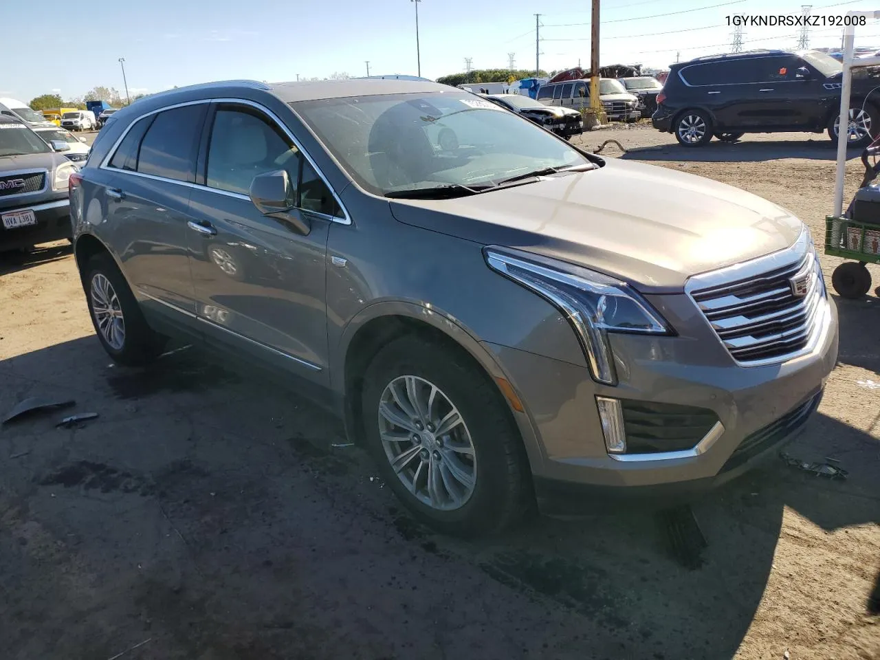 2019 Cadillac Xt5 Luxury VIN: 1GYKNDRSXKZ192008 Lot: 75280234